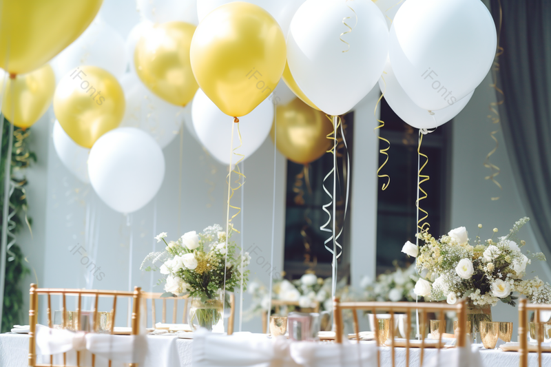 白色浪漫结婚婚礼气球布置,高清,摄影图,摄影图片,图片大全,摄影图免费下载